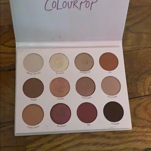 Give it to me straight Colourpop eyeshadow